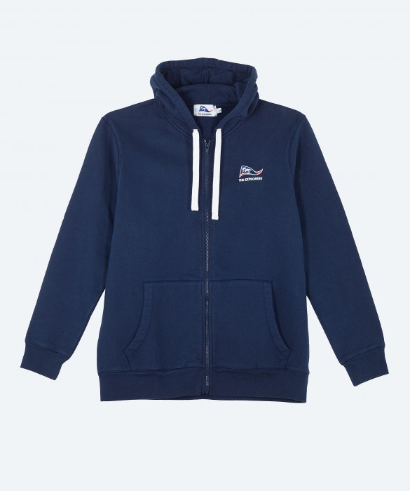 Pizzly - Sweat full zip capuche - Marine